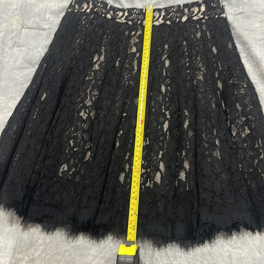 diane Von furstenberg lace black skirt new without tags - Picture 7 of 8